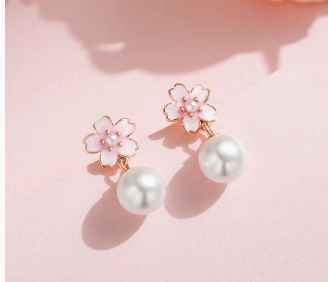 liner桜のピアス