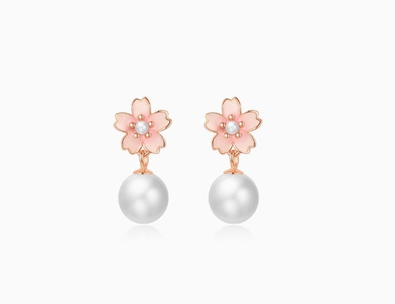 liner桜のピアス